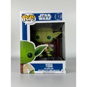 Funko Pop! Star Wars Yoda Blue Box 1st Release 2011  #02
